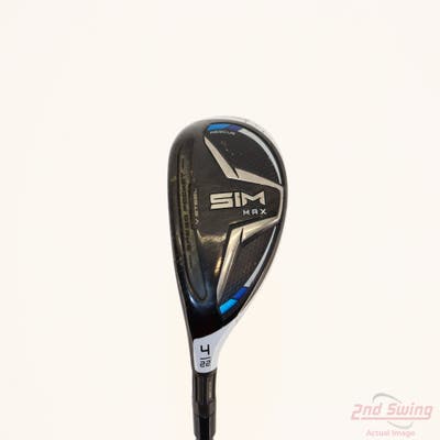 TaylorMade SIM MAX Hybrid 4 Hybrid 22° Fujikura Ventus Blue 6 Graphite Regular Left Handed 40.0in