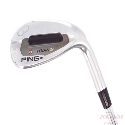 Ping Tour-W Black Chrome Wedge Sand SW 56° 14 Deg Bounce W Grind Ping AWT Steel Stiff Right Handed Black Dot 35.5in