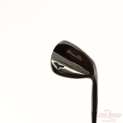 Mizuno Pro T-1 Black Ion Wedge Gap GW 52° 10 Deg Bounce S Grind FST KBS Hi-Rev 2.0 Black PVD Steel Wedge Flex Right Handed 35.0in