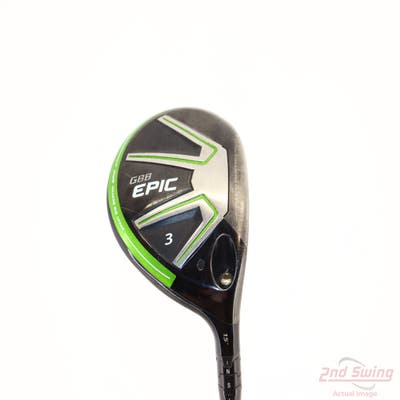 Callaway GBB Epic Fairway Wood 3 Wood 3W 15° Mitsubishi Diamana M+ Green 50 Graphite Stiff Right Handed 41.0in