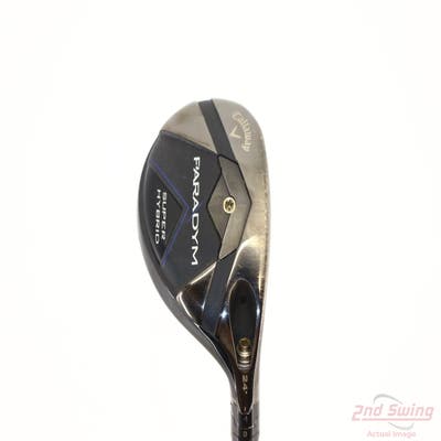 Callaway Paradym Super Hybrid 4 Hybrid 24° Stock Graphite Shaft Graphite Senior Right Handed 40.0in