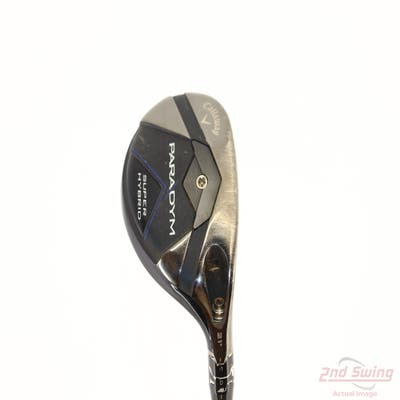 Callaway Paradym Super Hybrid 3 Hybrid 21° Stock Graphite Shaft Graphite Senior Right Handed 40.5in