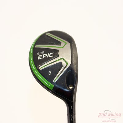 Callaway GBB Epic Fairway Wood 3 Wood 3W 15° Project X HZRDUS T800 Green 65 Graphite Regular Right Handed 43.0in