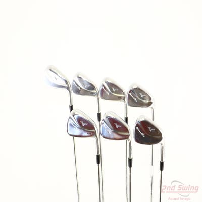 Mizuno Pro 245 Iron Set 4-PW True Temper Dynamic Gold Mid 100 R300 Steel Stiff Right Handed -1/2"