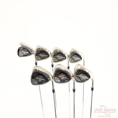 Callaway Steelhead XR Iron Set 5-GW Stock Steel Shaft Steel Regular Right Handed STD