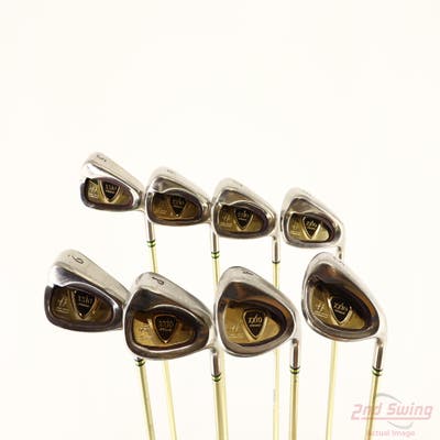 XXIO Prime 8 Iron Set 5-PW AW SW XXIO SP-800 Graphite Senior Right Handed +1/4"