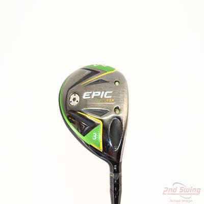 Callaway EPIC Flash Fairway Wood 3 Wood 3W 15° Project X EvenFlow Green 55 Graphite Senior Right Handed 43.0in