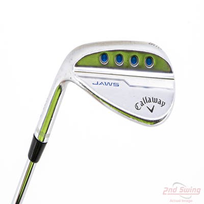 Callaway Jaws MD5 Platinum Chrome Wedge Lob LW 58° 10 Deg Bounce S Grind True Temper Dynamic Gold S300 Steel Stiff Left Handed 35.75in
