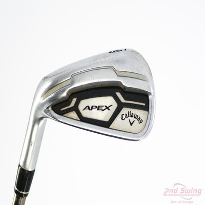 Callaway Apex CF16 Single Iron 6 Iron UST Mamiya Recoil ES 460 Graphite Senior Left Handed 36.5in