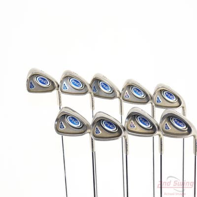 Ping G5 Iron Set 4-PW GW SW Stock Steel Shaft Steel Regular Right Handed Blue Dot STD