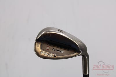 Ping Tour-W Brushed Silver Wedge Gap GW 52° 12 Deg Bounce Ping AWT Steel Stiff Right Handed Black Dot 35.75in
