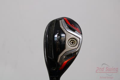 TaylorMade Stealth Plus Rescue Hybrid 4 Hybrid 22° PX HZRDUS Smoke Red RDX 70 Graphite Regular Left Handed 40.5in