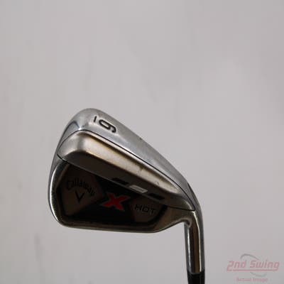 Callaway 2013 X Hot Single Iron 6 Iron Graphite Design G-Tech Graphite Regular Right Handed 37.5in