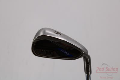 Ping G30 Single Iron 6 Iron Ping CFS Distance Steel Stiff Right Handed Black Dot 38.0in