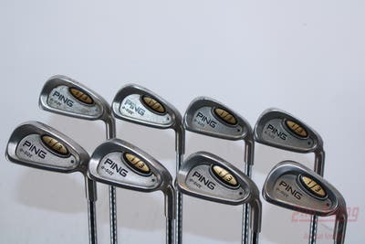 Ping i3 Oversize Iron Set 3-PW Stock Steel Shaft Steel Stiff Right Handed Black Dot 38.0in