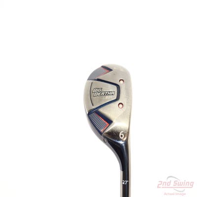 Callaway Big Bertha B21 Hybrid 6 Hybrid 27° Callaway RCH Hybrid 65 Graphite Senior Right Handed 39.25in