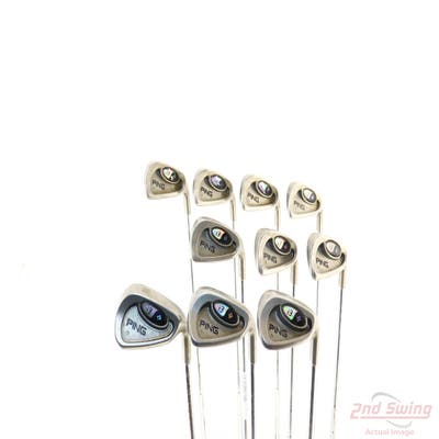 Ping i3 + Iron Set 3-PW SW LW True Temper Dynamic Gold S300 Steel Stiff Right Handed Green Dot STD