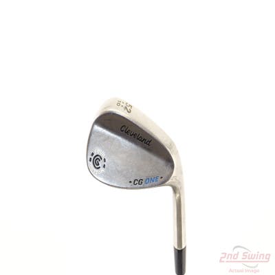 Cleveland CG ONE Wedge Gap GW 52° 10 Deg Bounce Cleveland Traction Wedge Steel Wedge Flex Right Handed 35.75in