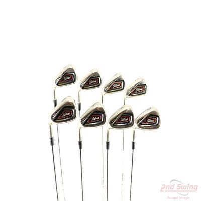 Titleist 716 AP1 Iron Set 4-PW AW True Temper XP 90 S300 Steel Stiff Left Handed STD