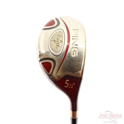 Ping Faith Fairway Wood 5 Wood 5W 22° Ping ULT 200 Ladies Graphite Ladies Right Handed 42.0in