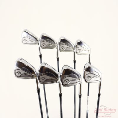 Callaway Elyte Iron Set 4-PW AW UST Recoil Dart HDC 80 Graphite Stiff Right Handed -1/4"