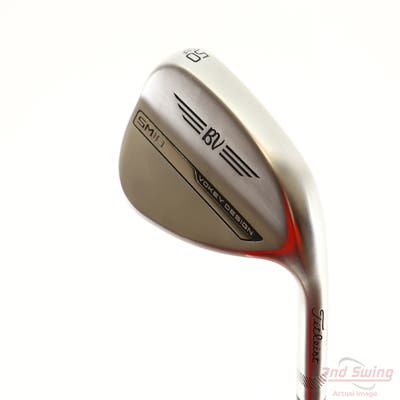 Mint Titleist Vokey SM10 Tour Chrome Wedge Gap GW 50° 8 Deg Bounce F Grind Titleist Vokey BV Steel Wedge Flex Right Handed 35.75in