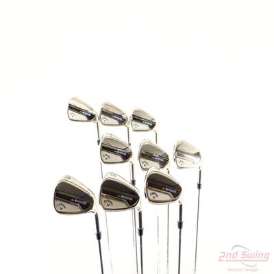 Callaway Paradym Ai Smoke Iron Set 5-PW AW GW SW True Temper Elevate MPH 95 Steel Stiff Right Handed STD