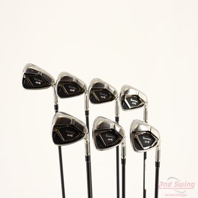 TaylorMade M4 Iron Set 4-PW Fujikura ATMOS 6 Red Graphite Regular Right Handed +1/2"