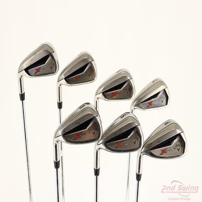 Callaway X Series N415 Iron Set 4-PW Callaway X Steel Steel Uniflex Left Handed STD