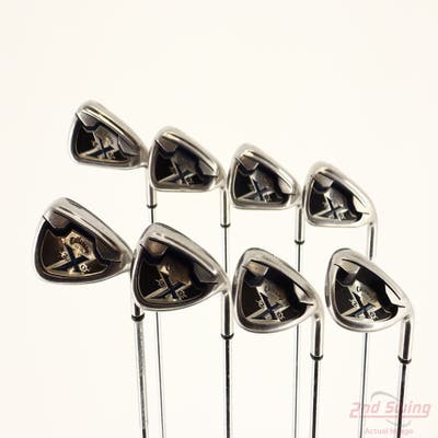 Callaway X-20 Iron Set 4-PW SW Callaway X Steel Steel Uniflex Right Handed +1/4"