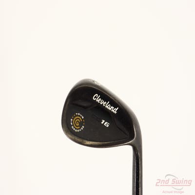 Cleveland CG16 Black Zip Groove Wedge Gap GW 50° 10 Deg Bounce Cleveland Traction Wedge Steel Wedge Flex Right Handed 35.75in