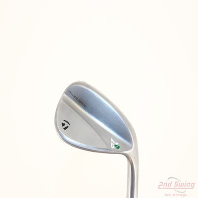 TaylorMade Milled Grind 4 Chrome Wedge Gap GW 50° 9 Deg Bounce SB True Temper Dynamic Gold Tour Issue 115 Steel Wedge Flex Right Handed 35.5in