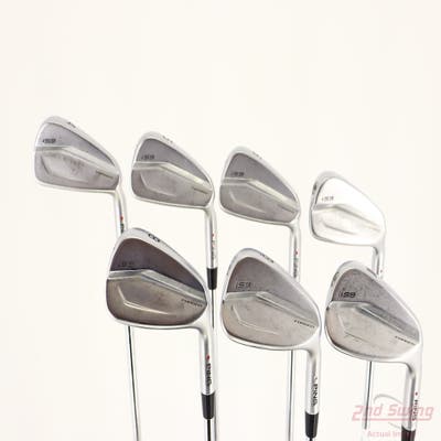 Ping i59 Iron Set 4-PW True Temper Dynamic Gold 120 Steel X-Stiff Right Handed Red dot +3/4"