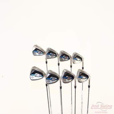 Callaway XR Iron Set 4-PW AW True Temper Speed Step 80 Steel Stiff Right Handed +1/4"