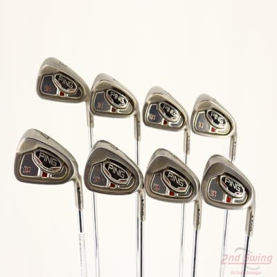 Ping i15 Iron Set 3-PW Ping CFS Steel Regular Right Handed Black Dot +1/2"