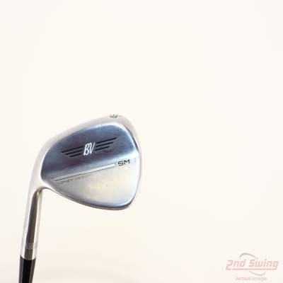 Titleist Vokey SM9 Tour Chrome Wedge Pitching Wedge PW 46° 10 Deg Bounce F Grind FST KBS Tour $-Taper Steel Wedge Flex Left Handed 35.5in
