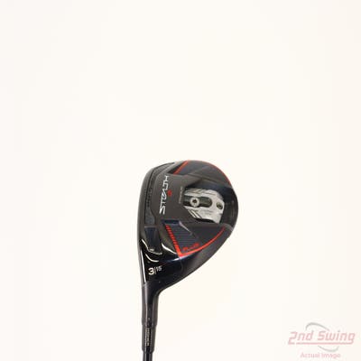 TaylorMade Stealth 2 Plus Fairway Wood 3 Wood 3W 15° Mitsubishi Kai'li Red 75 Graphite Stiff Left Handed 43.25in