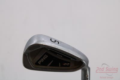 Ping I20 Single Iron 5 Iron Ping CFS Steel Stiff Right Handed White Dot 38.0in