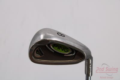 Ping Rapture Single Iron 8 Iron Stock Steel Stiff Right Handed Black Dot 36.5in