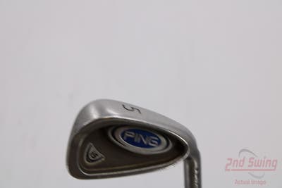Ping i5 Single Iron 5 Iron Stock Steel Stiff Right Handed Black Dot 38.0in