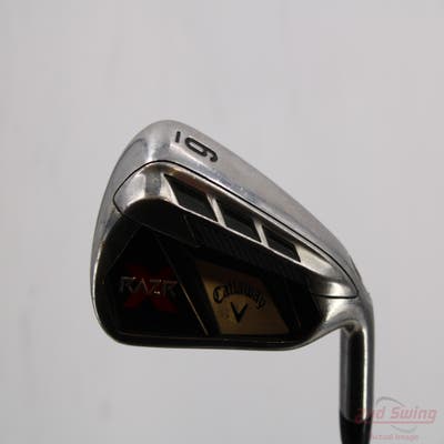 Callaway Razr X Single Iron 6 Iron Callaway Razr X Iron Graphite Graphite Regular Right Handed 37.25in