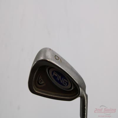 Ping i5 Single Iron 6 Iron Ping TFC 149I Graphite Regular Right Handed Black Dot 36.75in