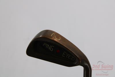 Ping Eye 2 Beryllium Copper Single Iron 2 Iron Stock Steel Shaft Steel Stiff Right Handed Red dot 39.0in