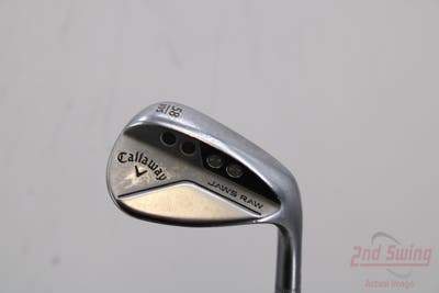 Callaway Jaws Raw Chrome Wedge Lob LW 58° 10 Deg Bounce S Grind Dynamic Gold Spinner TI Steel Wedge Flex Right Handed 34.5in