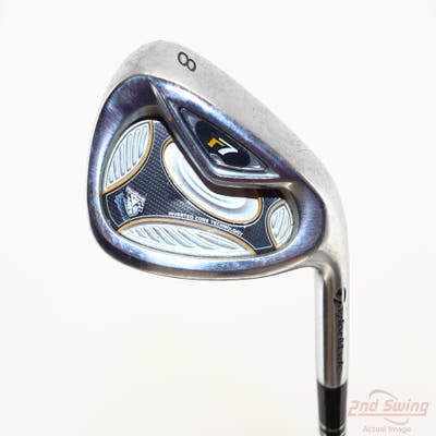 TaylorMade R7 TP Single Iron 8 Iron Stock Steel Shaft Steel Stiff Right Handed 38.5in