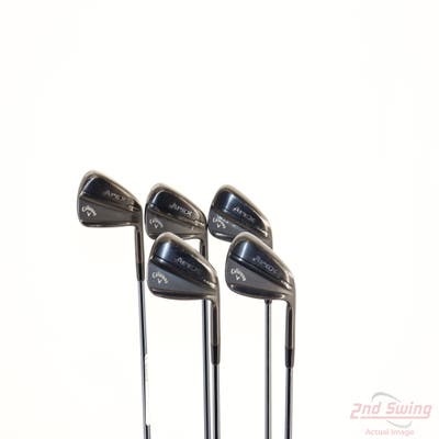 Callaway Apex TiFusion Iron Set 7-PW AW UST Mamiya Recoil 90 Dart Graphite Regular Right Handed -1/4"