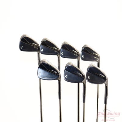 TaylorMade P790 Phantom Black Iron Set 4-PW FST KBS Tour Custom Black Steel Stiff Right Handed -1/4"