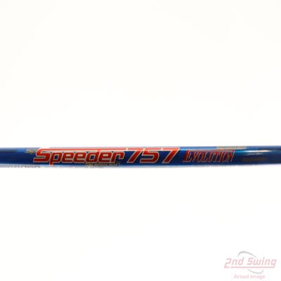 Used W/ TaylorMade RH Adapter Fujikura Motore Speeder Evolution 757 75 X-Stiff 44.5in