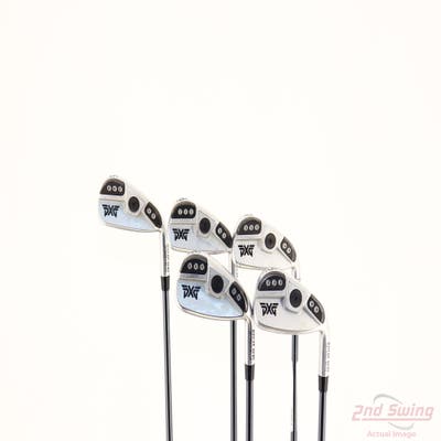 PXG 0311 XP GEN5 Chrome Iron Set 5-9 Iron UST Mamiya Recoil Dart 75H F3 Graphite Regular Right Handed -1/2"