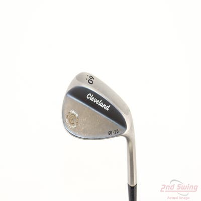 Cleveland Tour Action Wedge Lob LW 60° 10 Deg Bounce Stock Steel Shaft Steel Wedge Flex Right Handed 35.25in
